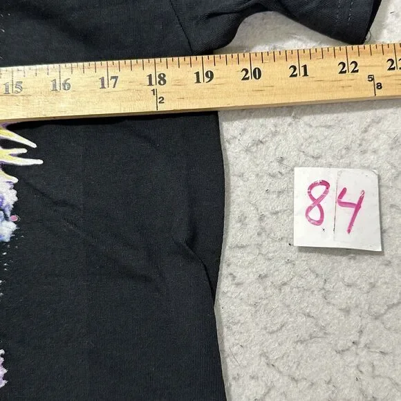 Spencer's Men's Medium Axolotl Graphic T Shirt Black Short Sleeve Crewneck Tee - Picture 7 of 11